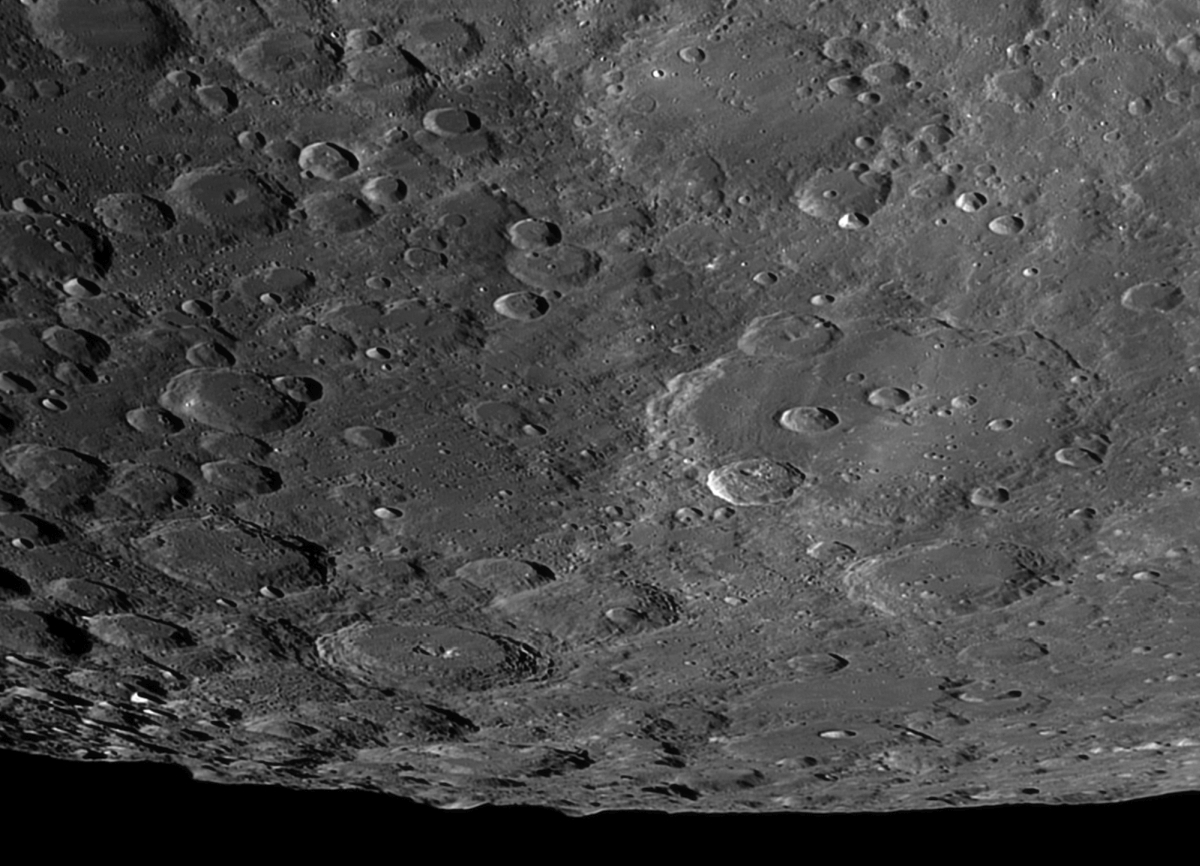 The Moon   Clavius Region